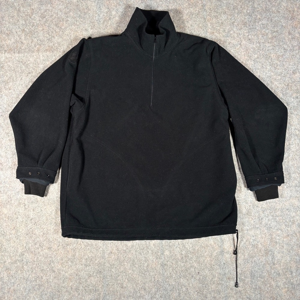 Zero Restriction Pullover Ladies L Black Gore Windstopper Golf Fleece 7445
